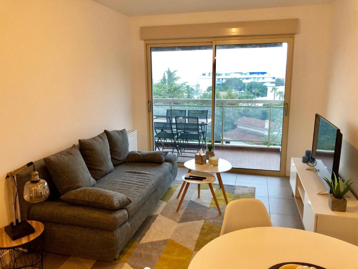 Appartement Neuf, Piscine, Terrasse, Vue Mer. Cannes Esterno foto